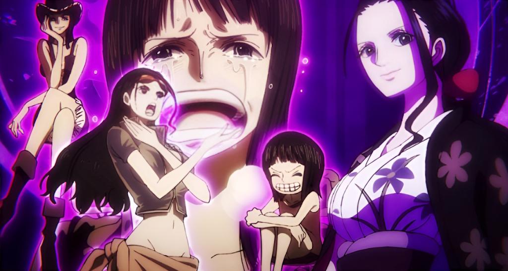 Various timelines of Nico Robin in One Piece anime.