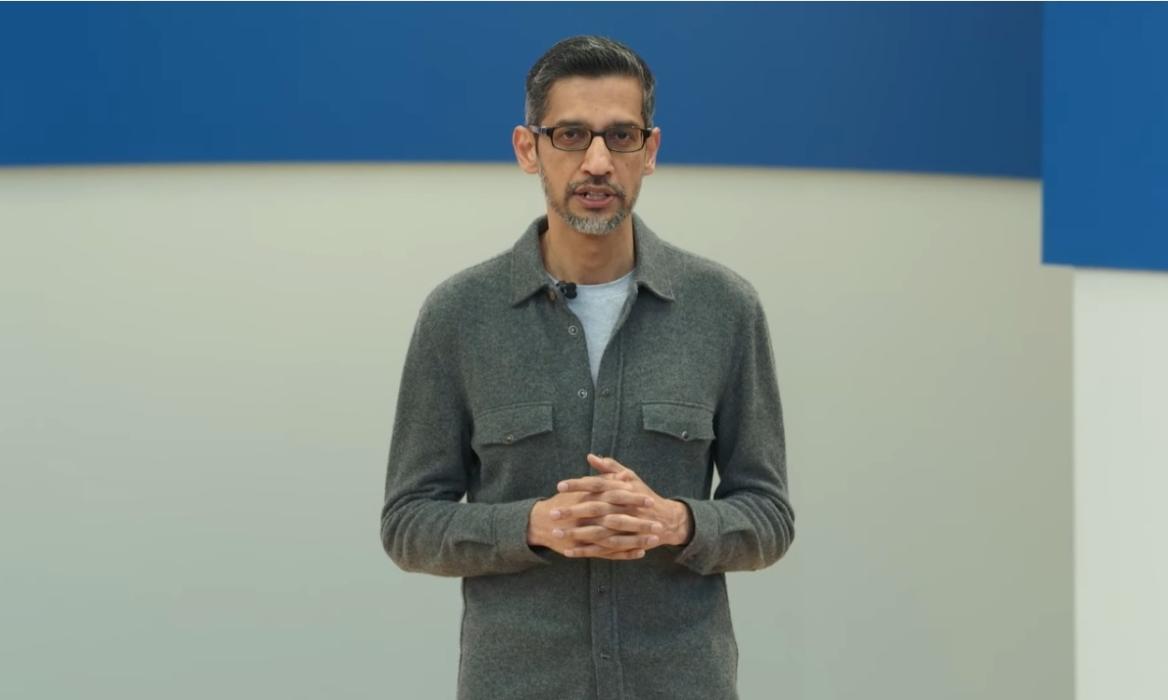 sundar pichai at google io 2024