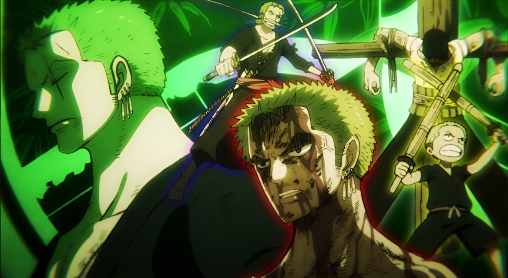 Various timelines of Zoro in One Piece