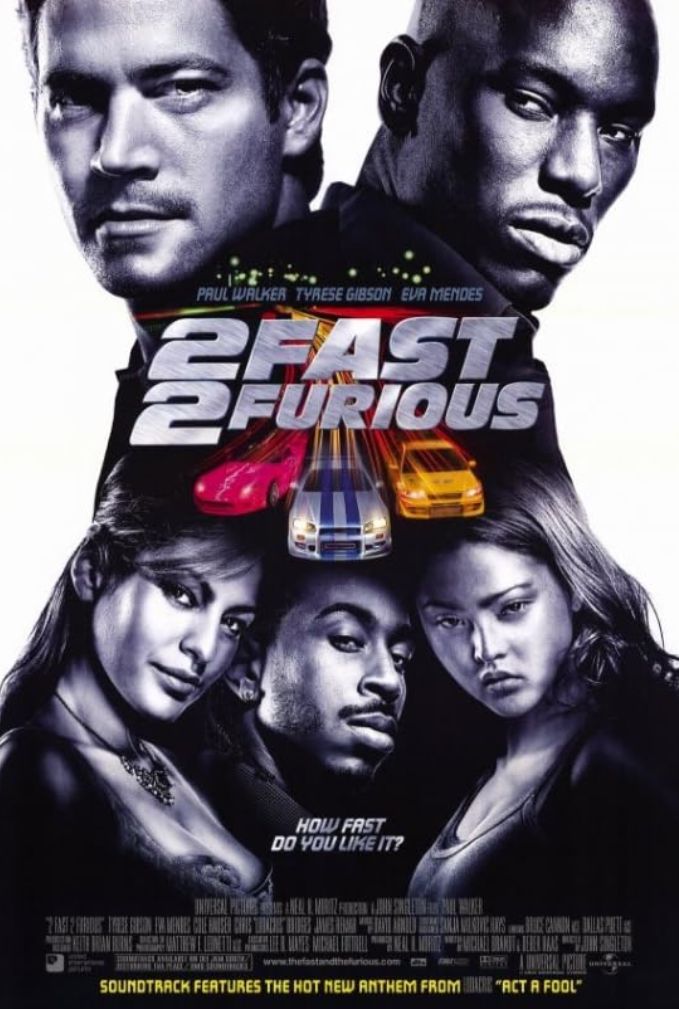 Poster for 2 fast 2 furious