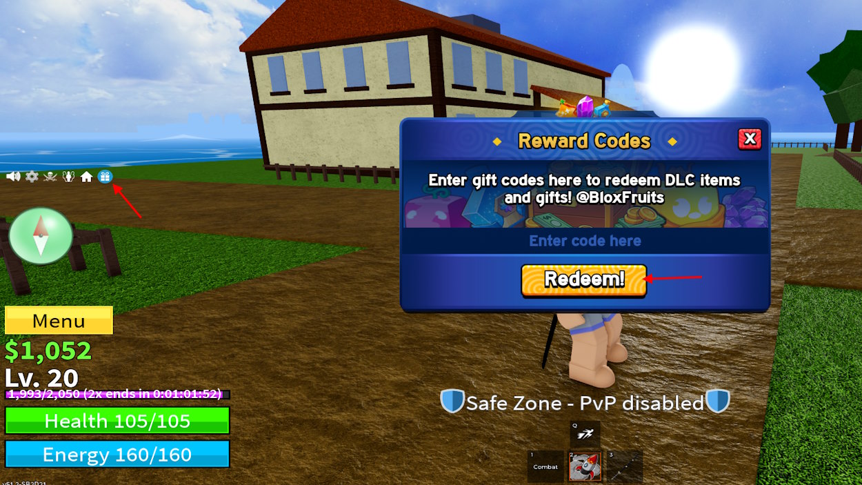 Blox Fruits Codes (March 2025) Free Money and 2XP Boost Beebom
