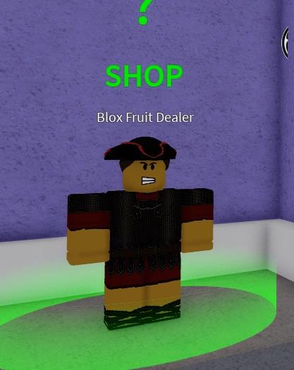 Blox Fruits Dealer NPC Blox Fruits