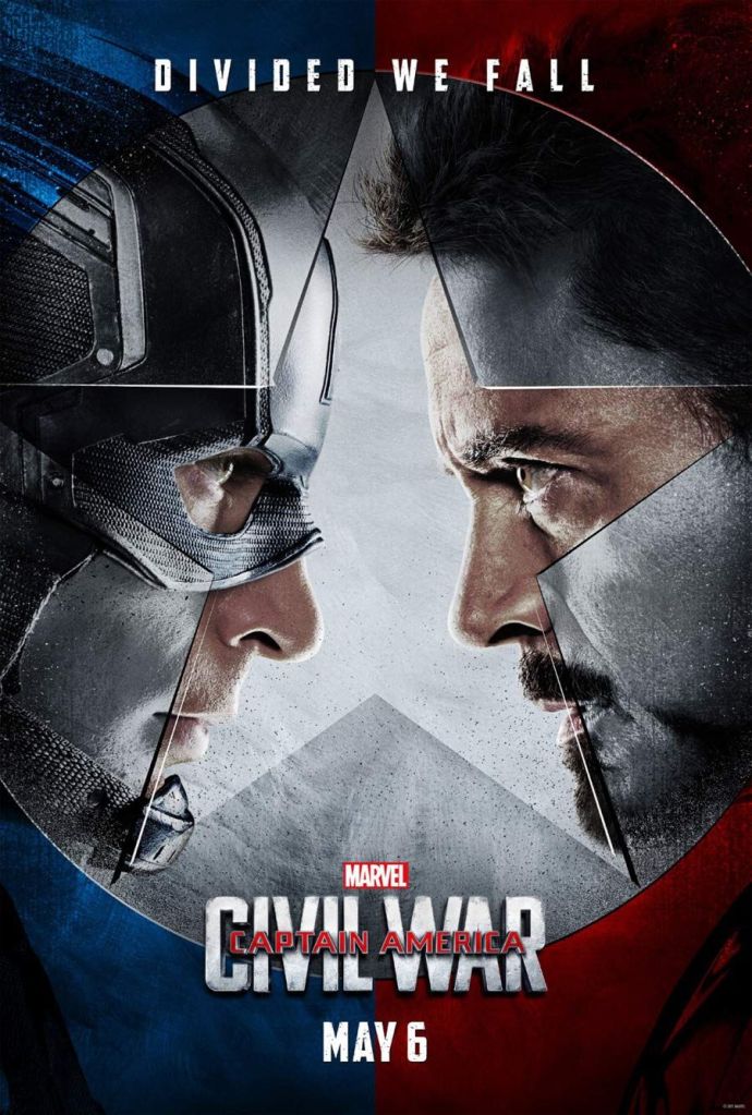 Captain America civil War poster