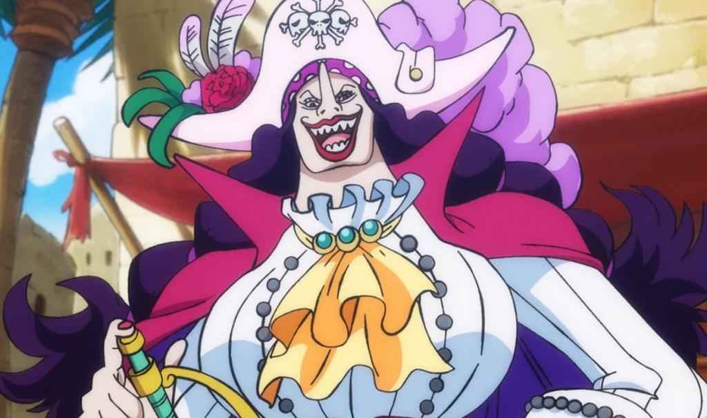 Catarina Devon in the Hachinosu Island in One Piece anime