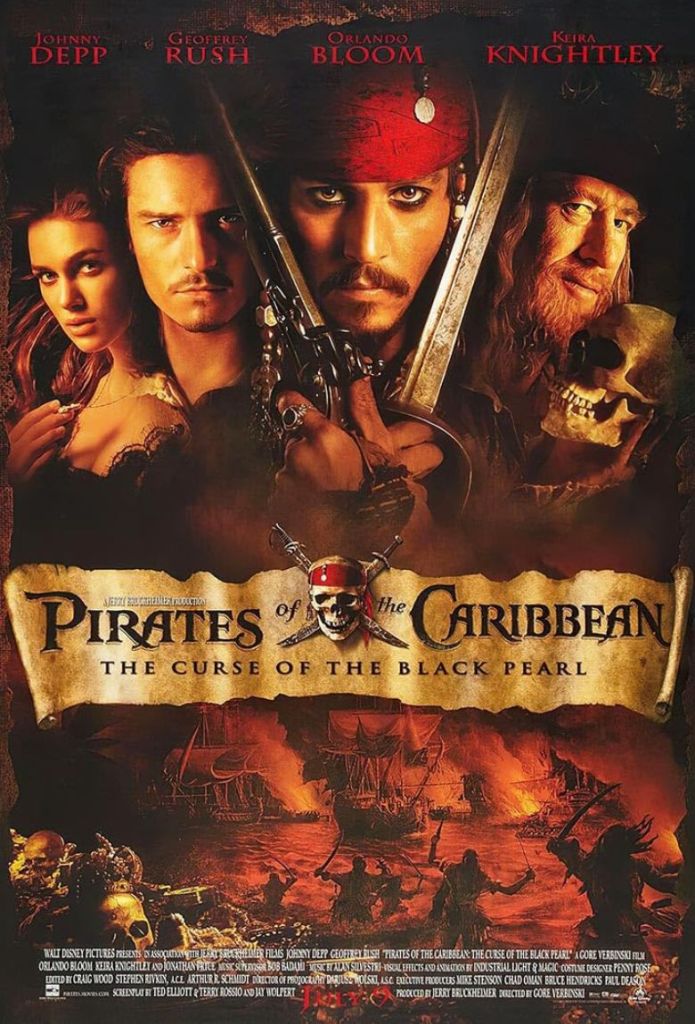 Pirates of the Caribbean: The Curse of the Black Pearl poster