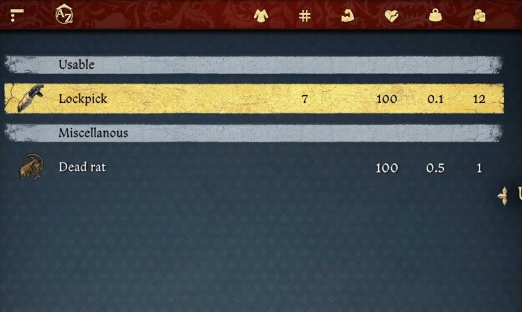 Find Lockpicks in Kingdom Come Deliverance 2
