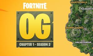 Fortnite OG Chapter 1 Season 2: All Landing Spots and Map Details Revealed