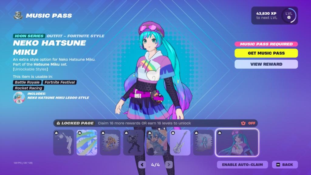 Fortnite Music Pass Page 4