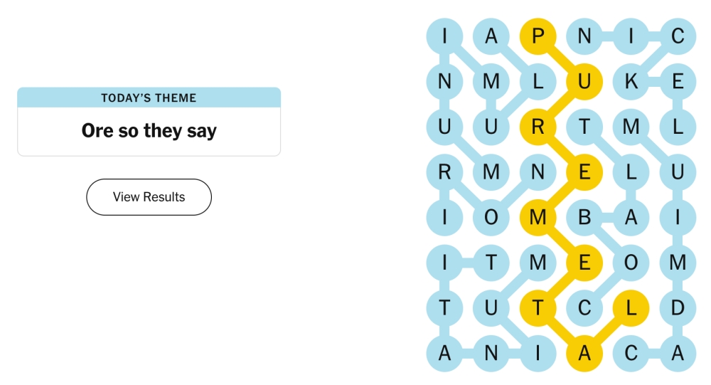 NYT Strands January 26
