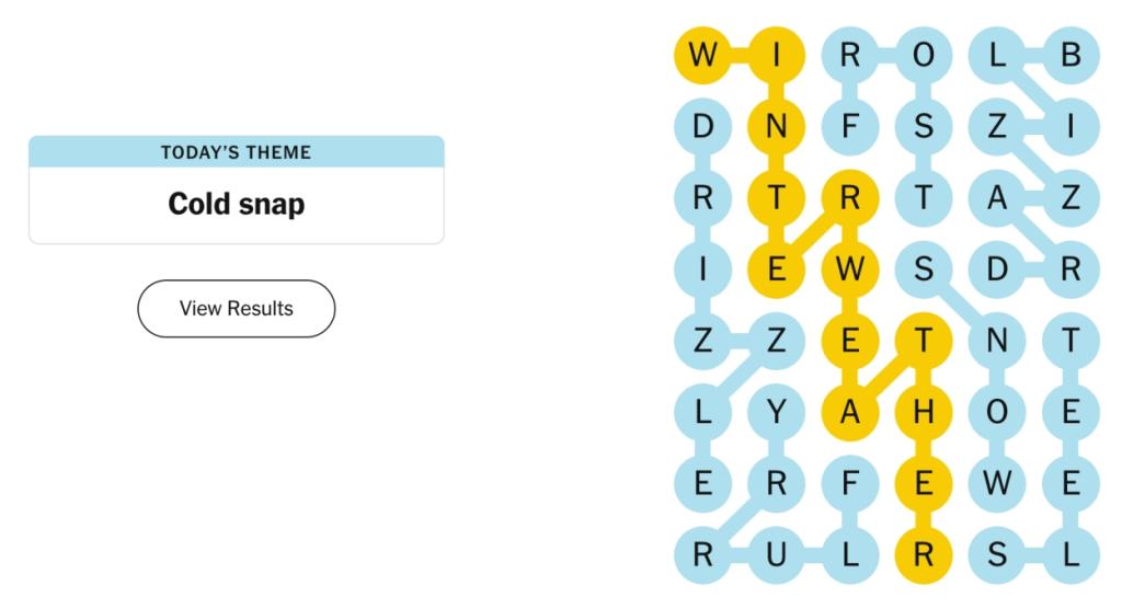 NYT Strands Today Hints and Answers for January 5, 2025 Beebom