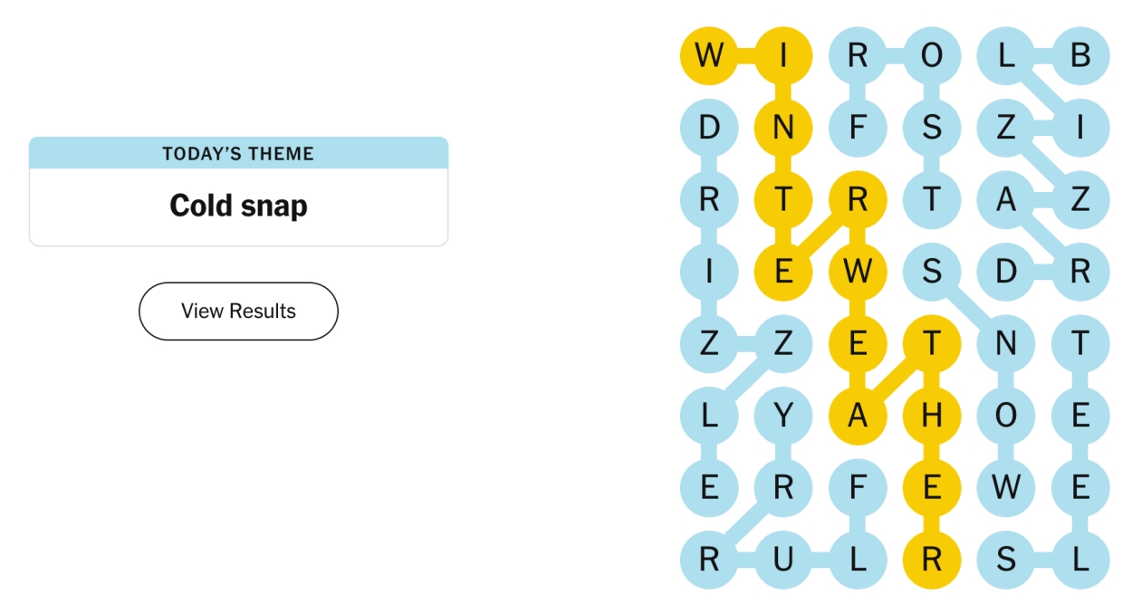 NYT Strands Today Hints and Answers for January 5, 2025 Beebom