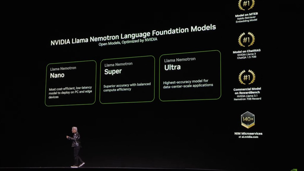 Nvidia new AI models Llama