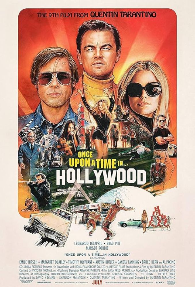 Once Upon a Time in Hollywood Poster