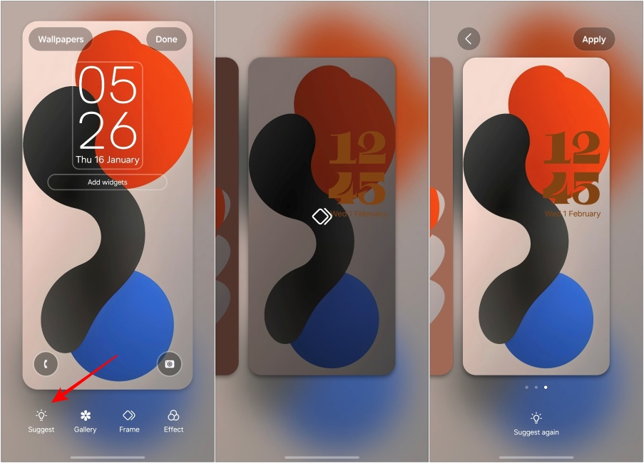 Suggest Wallpaper Styles in One UI 7