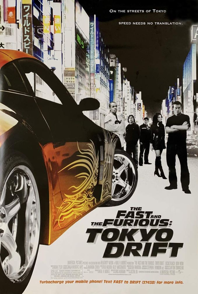 The Fast and the Furious Tokyo Drift Poster