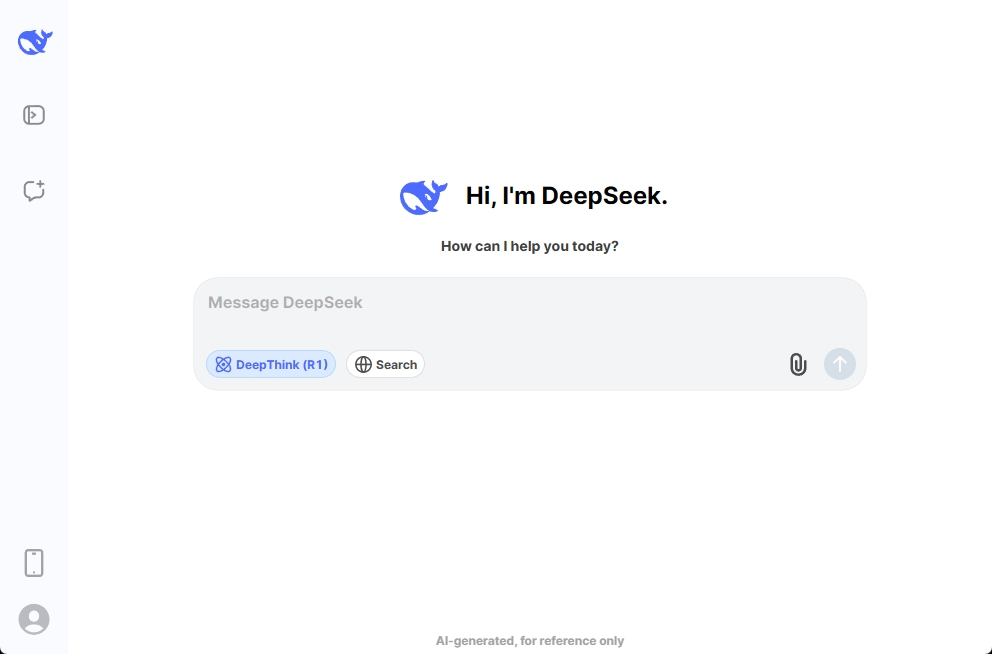 deepseek homepage