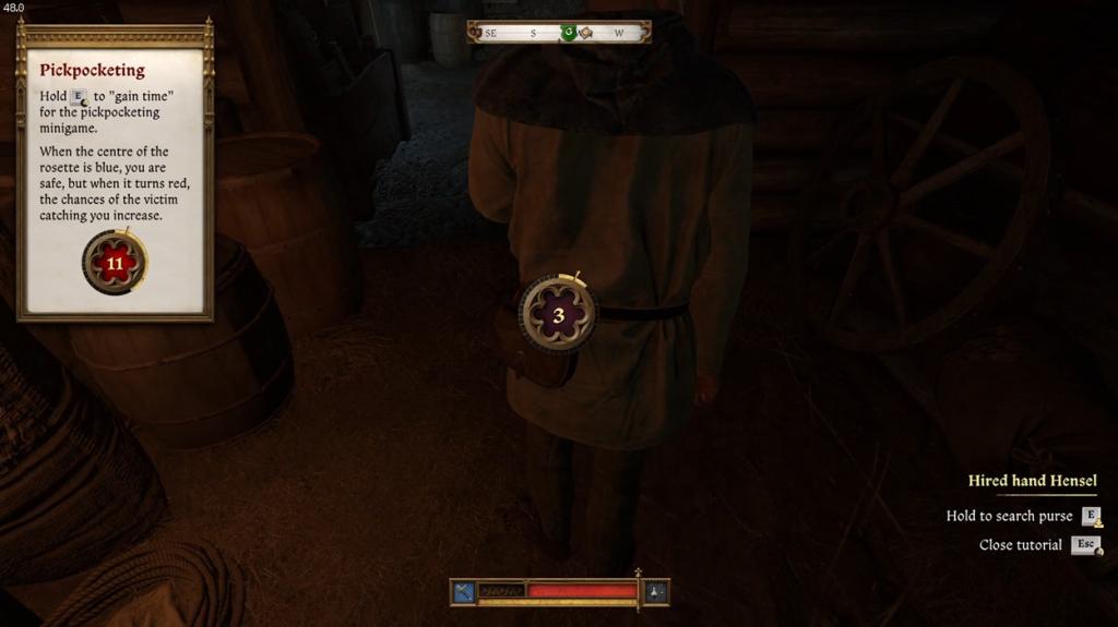 gain Time Pickpocketing in Kingdom Come Deliverance 2