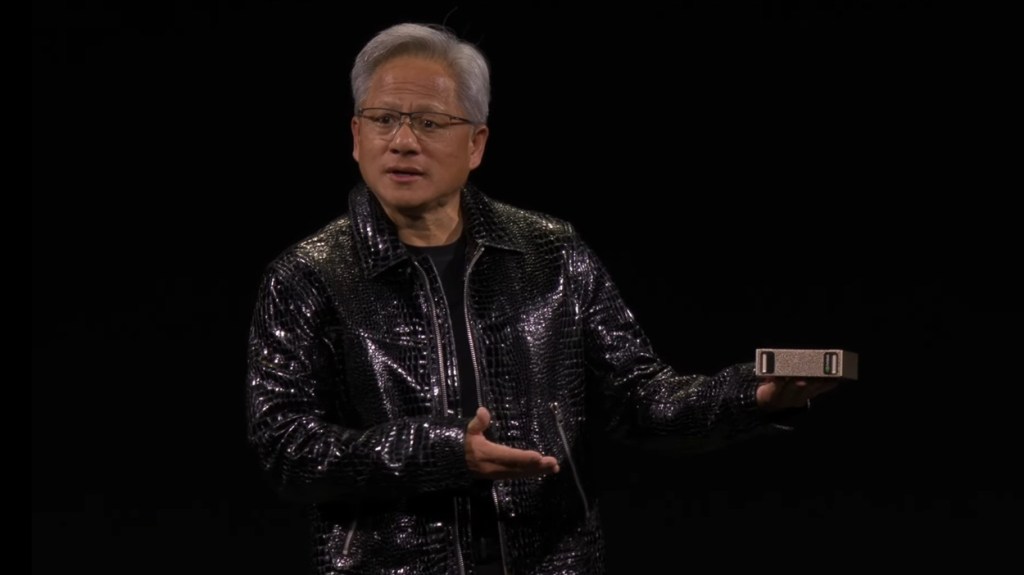 nvidia ceo jensen huang unveiling project digits