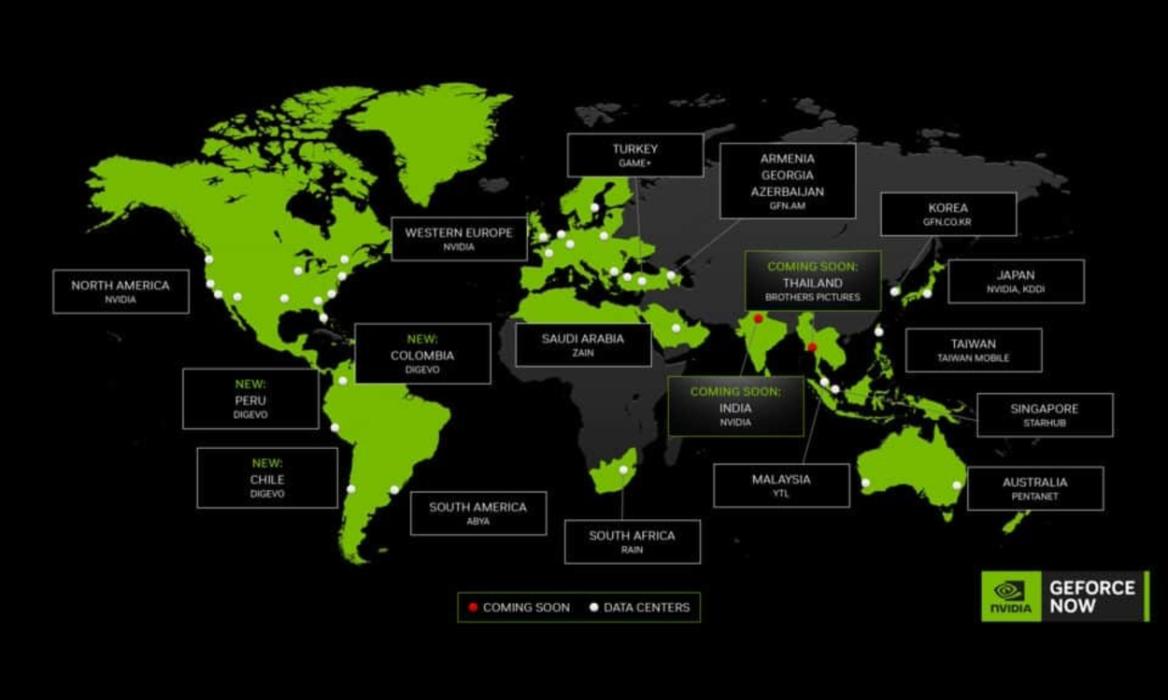 nvidia geforce now countries availability