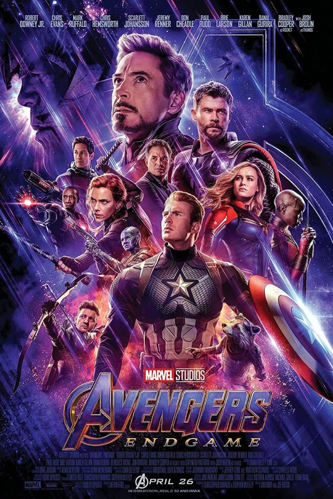 Avengers Endgame poster