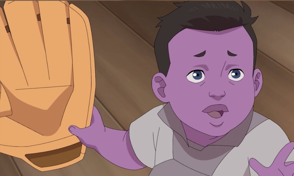 Baby Oliver in Invincible season 2