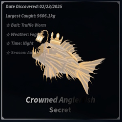 Crowned Anglerfish Fisch