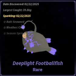 Deeplight Footballfish