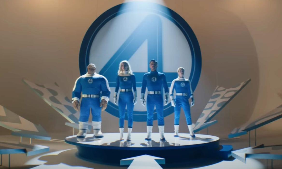 a snippet from the Fantastic Four First Steps trailer