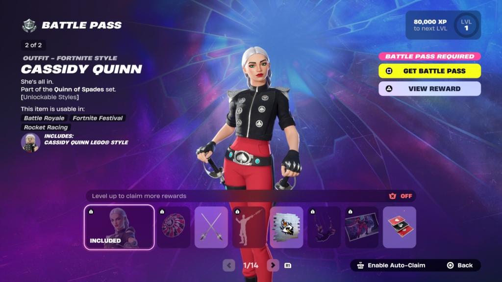 Fortnite Battle Pass Page 1