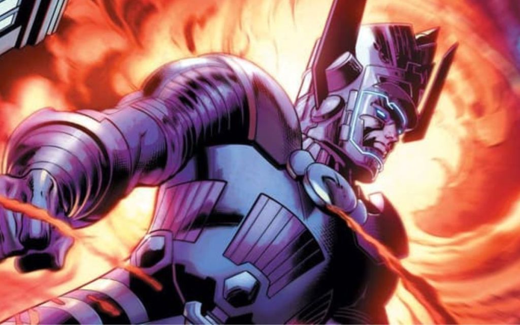 A snippet of Galactus from Marvel Comics