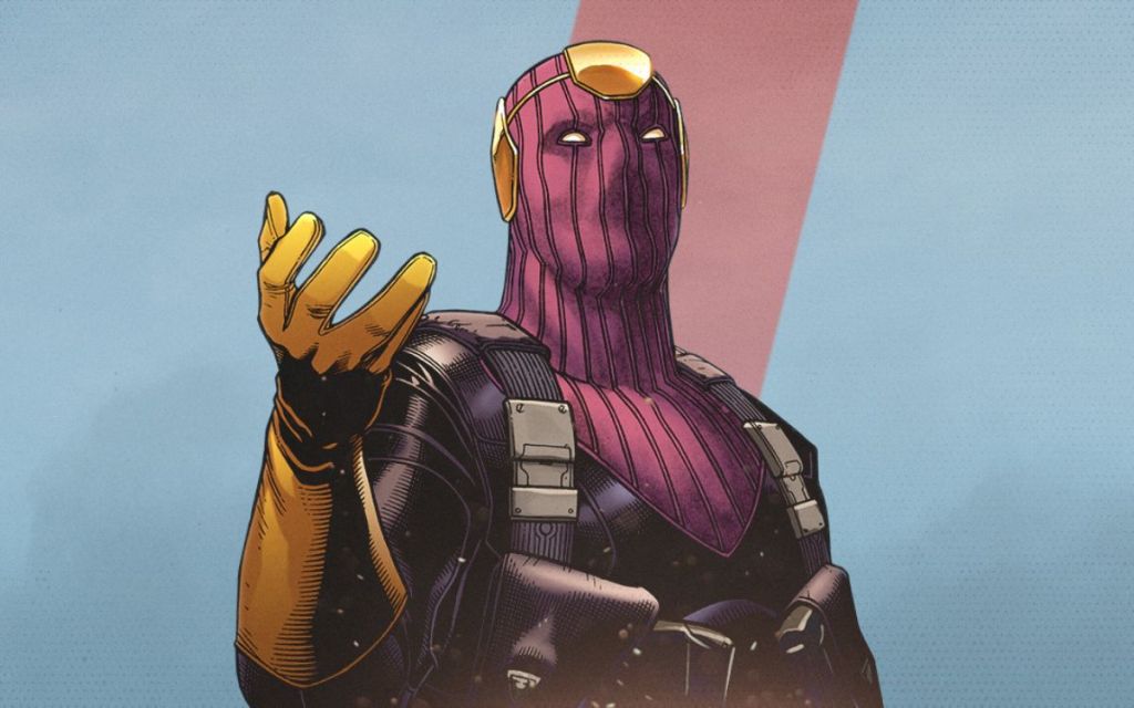 A snippet of Helmut Zemo from Marvel Comics