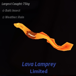 Lava Lamprey in Ashfall bestiary