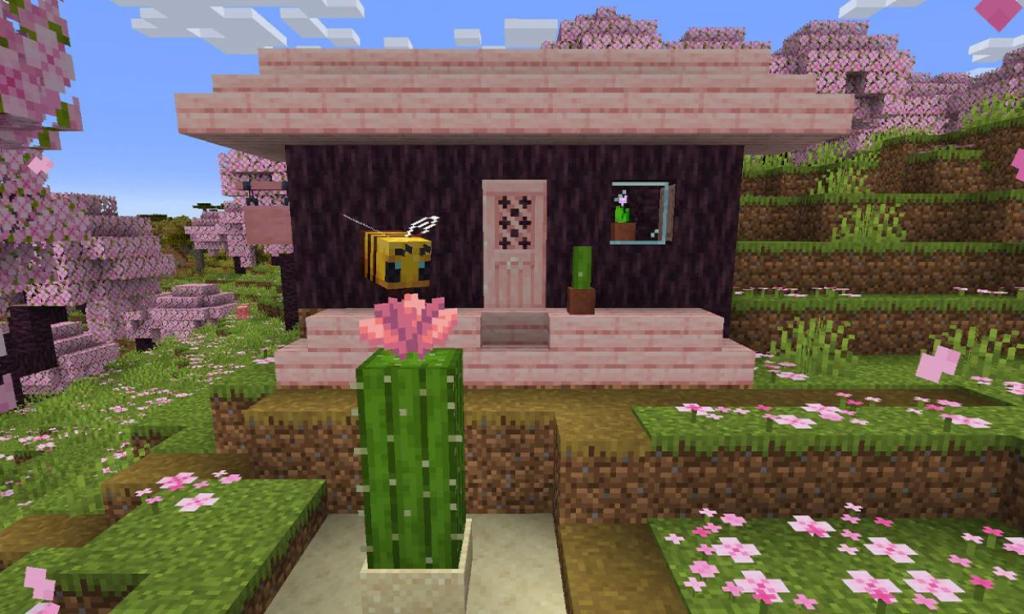 Minecraft Cactus Flower 