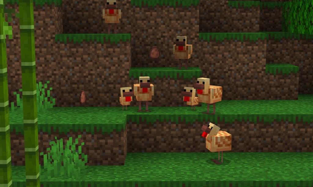 Minecraft Warm Chickens