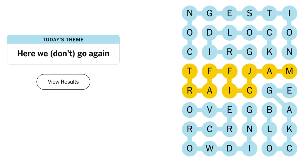 NYT Strands February 22