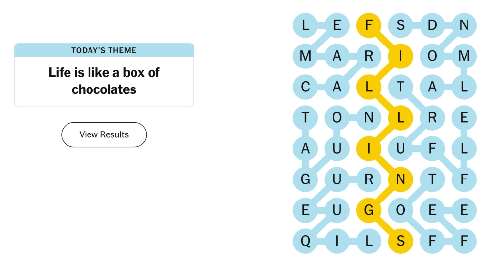 NYT Strands February 25