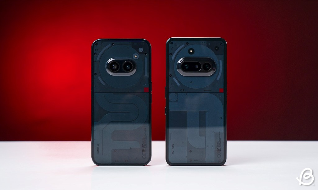 Nothing Phone 3a vs Nothing Phone 2a Design comparison