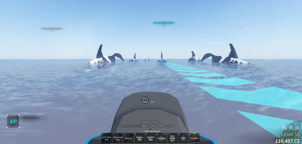 Orca Migration Event Fisch