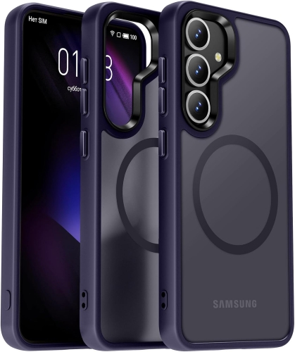 Oterkin Magnetic case Matte Purple for S25+