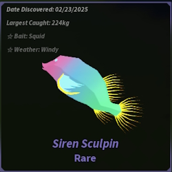 Siren Sculpin