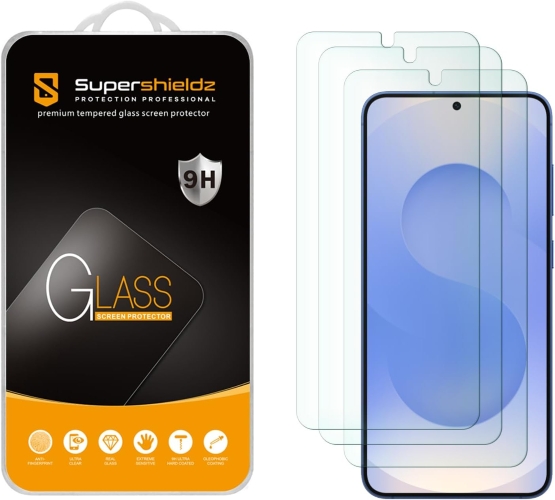 Supershieldz S25 screen protector product image and packaging