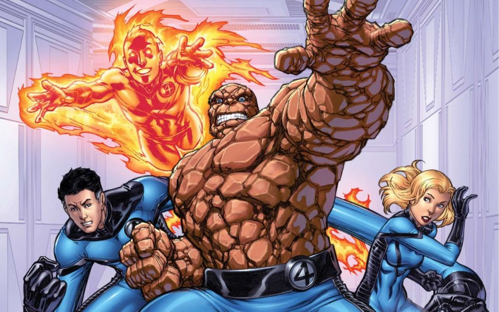 The Fantastic Four from Marvel Comics