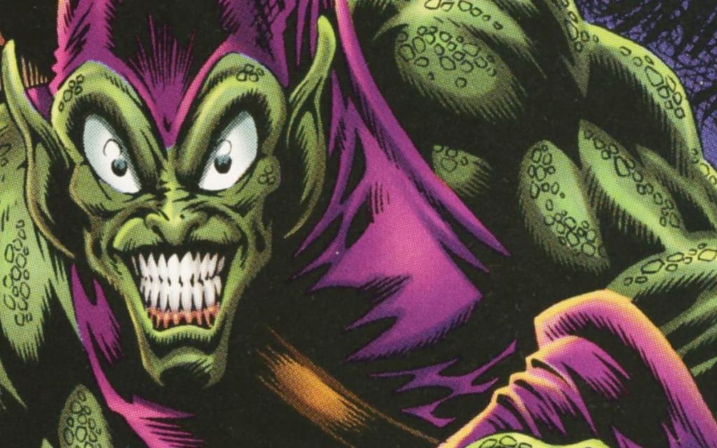 A Snippet of The Green Goblin from Marvel comics