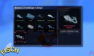 How to Complete Challenger's Deep Bestiary in Fisch