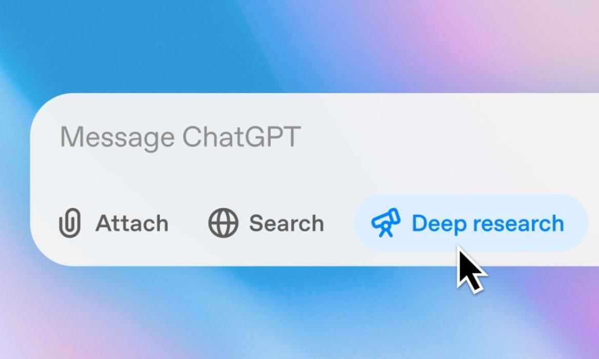 chatgpt plus users can now access deep research ai agent