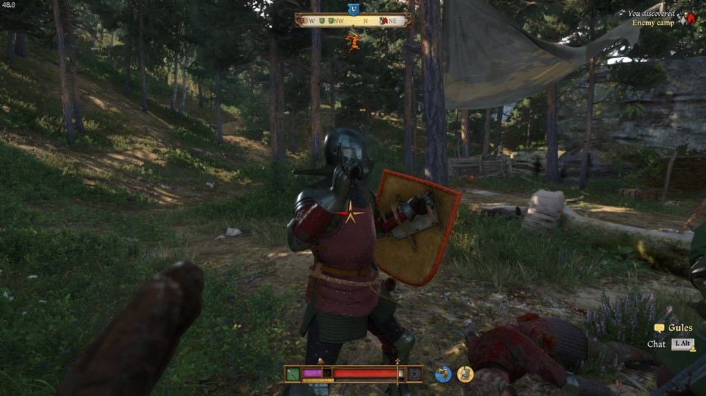 defeat the bandit camp in The Jaunt KCD 2