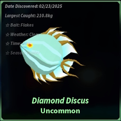 Diamond Discuss Fisch Calm Zone