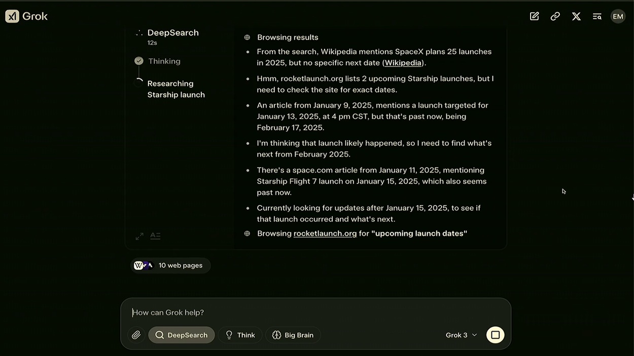 Elon musk unveils grok 3 reasoning model beats o3 mini and deepseek r1
