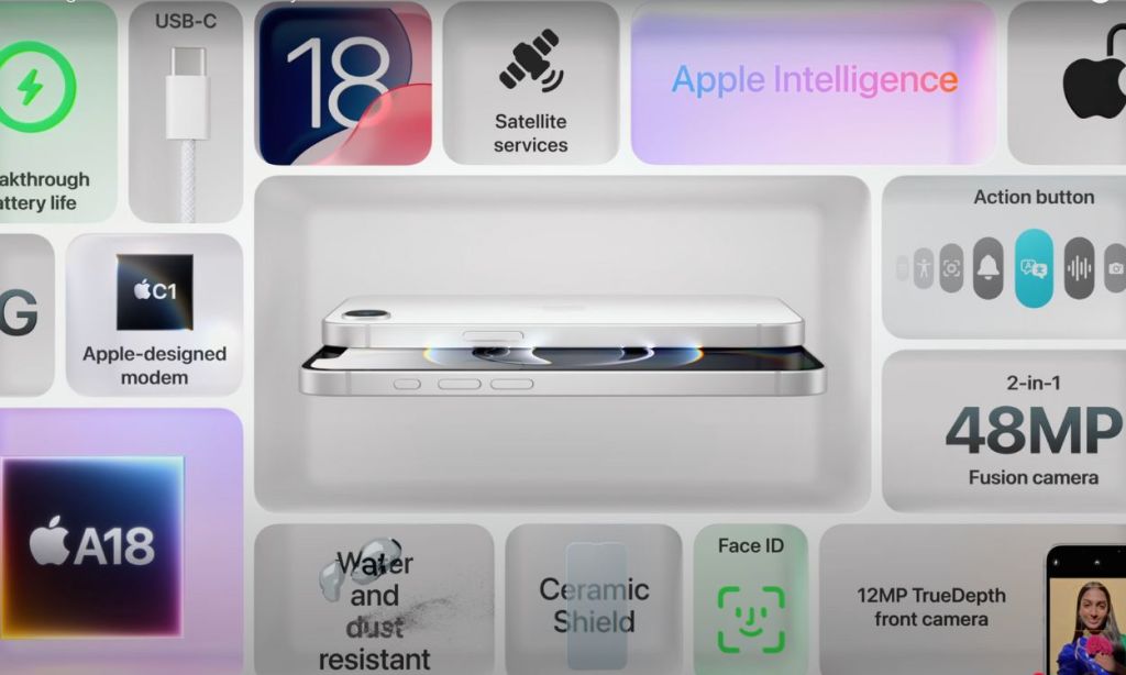 iPhone 16e Specs