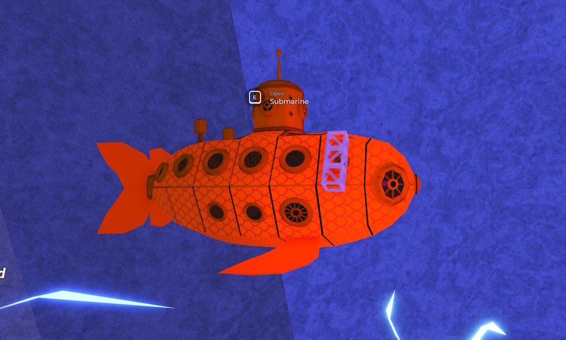 orange submarine upgrade 1 in fisch mariana update